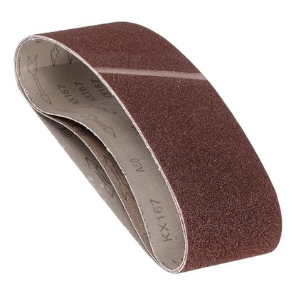 4 Pcs Sanding Belts 4 x 36 Inch 60 Grit Aluminum Oxide - size: 4 x 36 Inch(60 Grits)