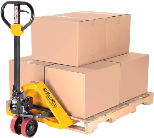 Global Industrial Industrial Duty Narrow Pallet Jack 21" W x 36" L Forks