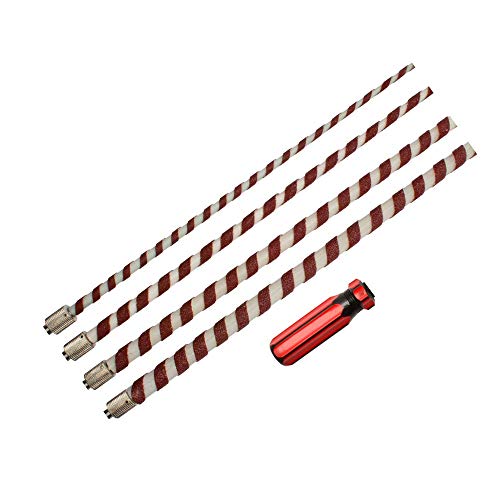 Extreme Reamer Tool Set - 50-grit Hand Reamer Tool for Boring Fishing Rod Grips & More