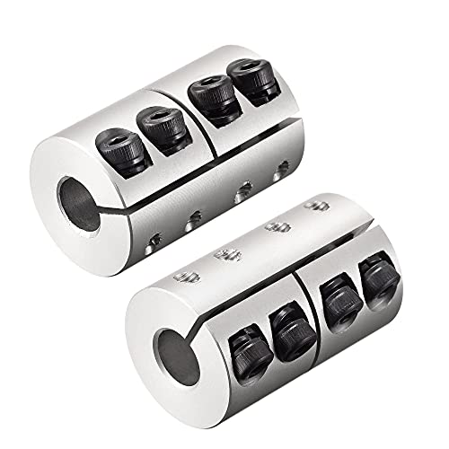 uxcell 10mm to 10mm Shaft Coupling 25mmx40mm Coupler Aluminum Alloy Joint Motor for 3D Printer CNC Machine DIY Encoder - size: 10mm x 10mm