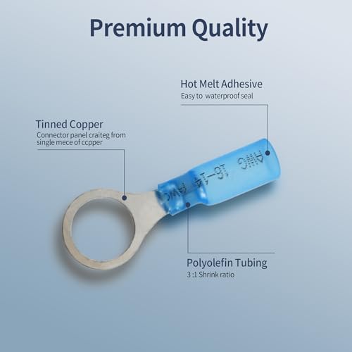 320Pcs Heat Shrink Wire Connectors Kit