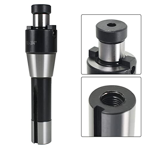 kimllier 3/4 Inch R8 Face Mill Holders Shank Shell Mill Arbor Adapter Slitting Saw Arbor 7/16 Inch - 20UNF Drawbar Thread Pull Tail Wire Fit for Milling Machine