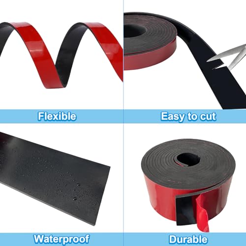 Adhesive Rubber Strip Roll 3" Wide x 1/8" Thick x 20' Long for Gasket - size: 3" Wide x 1/8" Thick x 20' Long