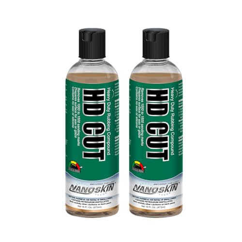 Nanoskin HD Cut Rubbing Compound for Scratch Removal, 16 Oz, 2-Pack - size: 16 oz (Pack of 2)