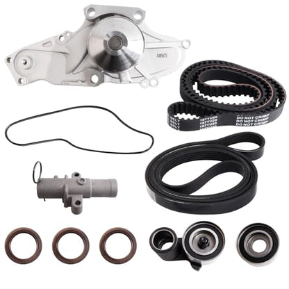 Timing Belt Kit with Water Pump Replacement for: TCKWP329 - size: 2003-2017 Accord