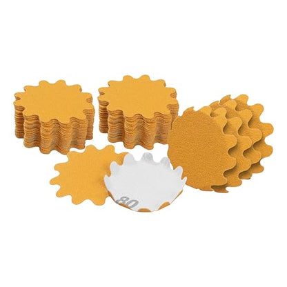 Keystone 2 Inch Flex Edge Sanding Disc 50 Pack 80 Grit - size: 2" Flex Edge, style: 80 Grit