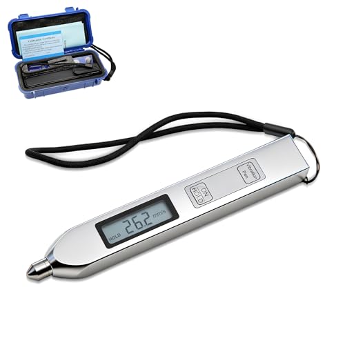 Digital Vibration Meter Handheld Vibration Meter Measures 0.1~199.9mm/s Velocity Portable Vibration Meter with 10Hz~1kHz Frequency Vibration Detector Used for Industrial (Model TV2000) - style: Model 1
