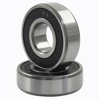 6203-2RS Ball Bearings, 17x40x12mm, 2 Pcs - size: 6203-2RS,2pcs, style: 2 Pcs