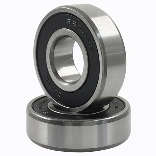 6203-2RS Ball Bearings, 17x40x12mm, 2 Pcs - size: 6203-2RS,2pcs, style: 2 Pcs