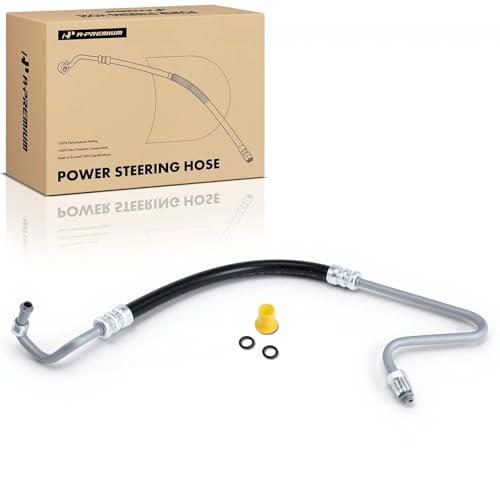 A-Premium Power Steering Pressure Hose Line Assembly, Pump to Gear/Rack