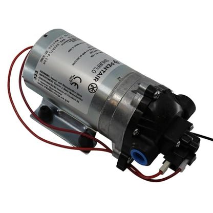 PENTAIR SHURFLO 8000-151-296 Self-Priming Diaphragm Pump, 24V DC 1.0 GPM 60 PSI Automatic Demand Switch, 3/8 in FNPT Ports, Chemical-Resistant, Agricultural and Industrial Fluid Transfer Pump
