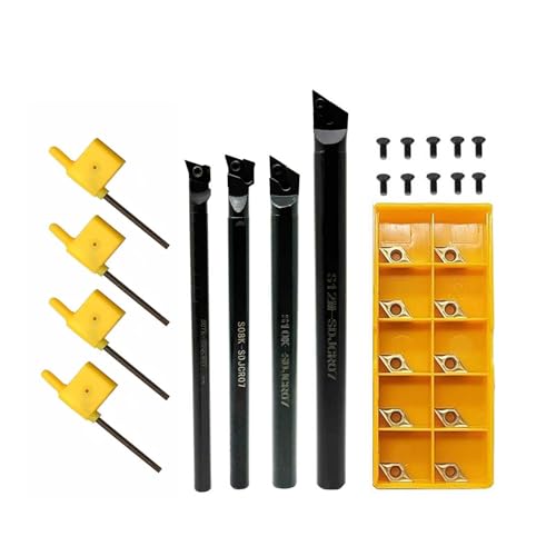SDJCR Turning Holder Multilayer DCMT070204 Carbide Inserts - color: Turning tools bit set (dcmt21.51)