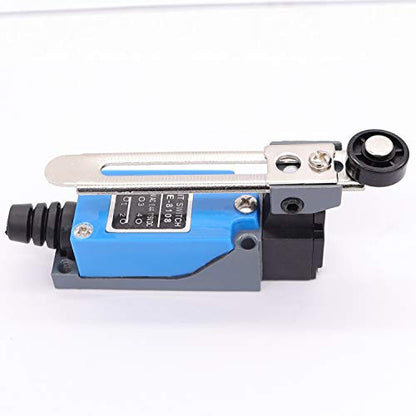 TWTADE / 4Pcs ME-8108 Adjustable Roller Lever Arm Momentary Limit Switch NC-NO CNC Mill Router - size: 4PCS