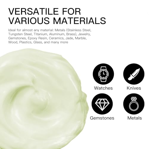Diamond Paste Polishing Compound for Fine Lapping, 4,000 Grit, 40 G - size: 4,000Grit, style: 1.41 oz (40g)