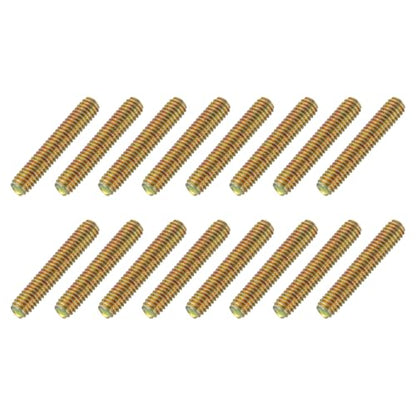 uxcell 16 Pack Fully All Threaded Rod 5/16" Thread, 1-3/4" Length, Thread Screw Threaded Rod Screw Sofa Foot Screw Bolt for Chair Furniture Mounting Assembly Fastening - size: 1-3/4"