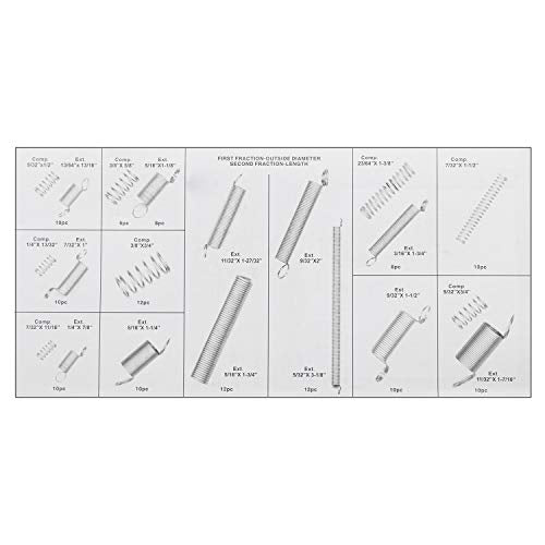 200Pcs Spring Assortment Set