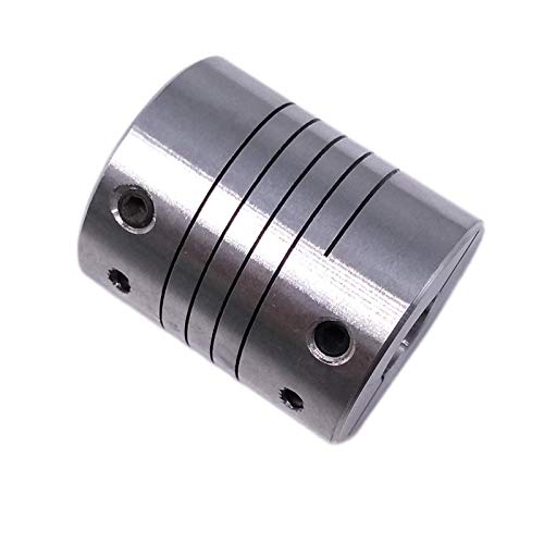 9.5 x 9.5mm 3/8" x 3/8" Flexible Shaft Coupling Rigid Coupler D25 L30
