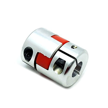 8 x 12.7mm 1/2" CNC Flexible Plum Coupling Shaft Coupler Connect D25 L30