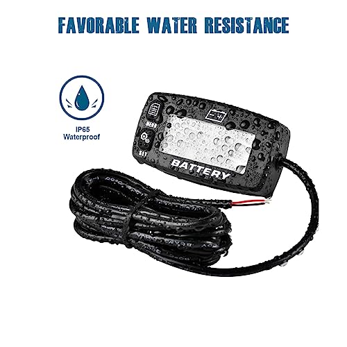 Runleader RL-BI008A Digital Battery Level Meter Voltage Gauge