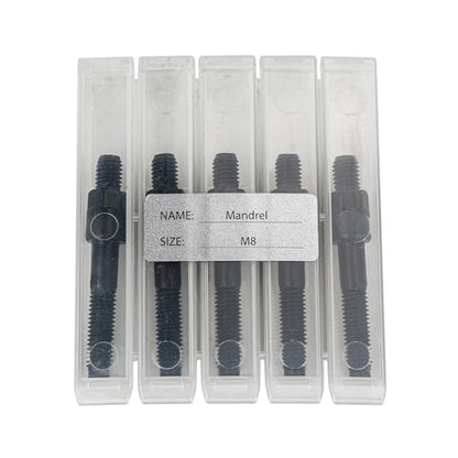 M8 Mandrel 5pcs Replacement Rod for HPS6312 Air Hydraulic Rivet Nut Tool - style: M8 Pack5