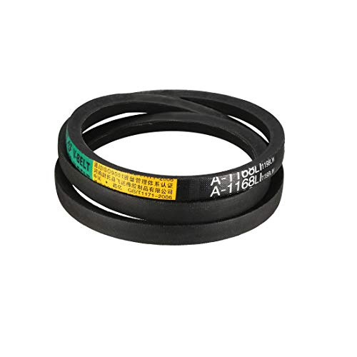uxcell A1168 V-Belts 1168mm Inner Girth 13mm Top Width 8mm Thickness A-Section Rubber Drive Transmission Belt - size: 1168mm