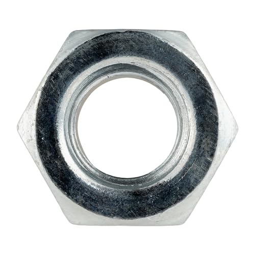 1/2"-13 (50 Pack) Nylock Hex Nuts, Grade 2, Nylon Insert Locknut by Makers Bolt - size: 1/2"-13 (50 pack)