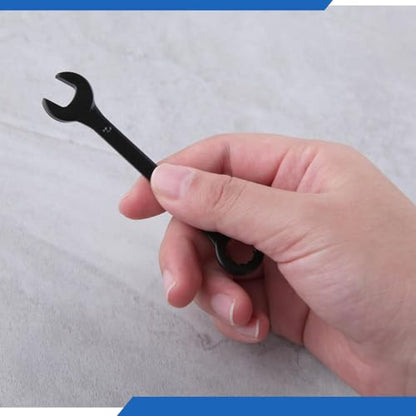 10PCS Mini Wrench Set Standard Metric 4mm-11mm - size: Metric