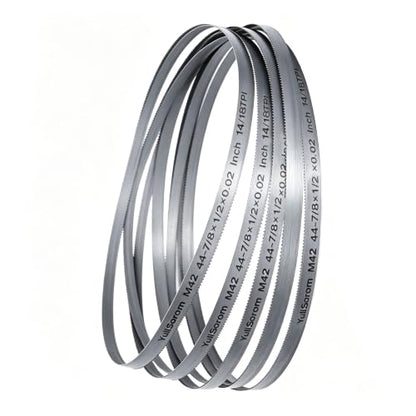 44-7/8-inch Bandsaw Blades 14-18 TPI, Replacement for DW3983 DCS374B, Milwa 48-39-0521 Portable Band Saw Blades, 5-Pack - size: 44-7/8" x 1/2" x .020" 14-18TPI 5PCS