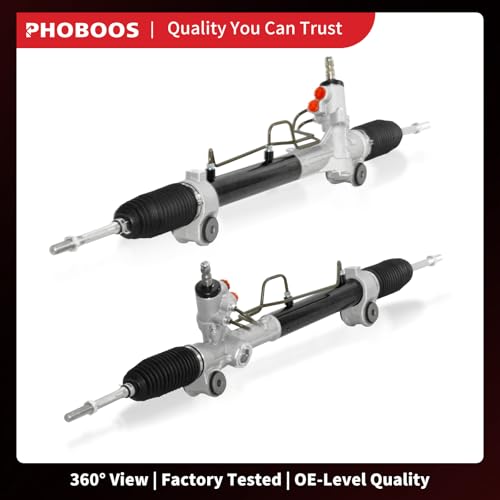 PHOBOOS Hydraulic Power Steering Rack and Pinion Assembly Compatible with Toyota Camry 2007-2011, Avalon 2005-2012 & Lexus ES350 2007-2012, New Unit, Leak Resistance, Direct Fit, Ref.97-2630, 26-2630 - size: 26-2630