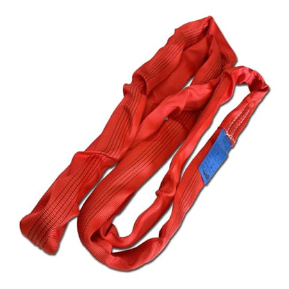 Endless Round Sling11020lb 6.5FT Sling Strap Rigging Polyester Endless Lift Sling for Hoist Heavy Duty Objects Heavy Duty Poly Lifting Sling【5T-2M】 - size: 11020lb-6.5FT