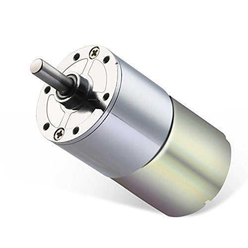 DC 12V 10RPM Gear Motor High Torque Electric Micro Speed Reduction Geared Motor Centric Output Shaft 37mm Diameter Gearbox - color: 10 RPM, size: 12 Volt