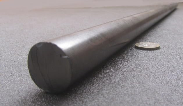 1215 Carbon Steel Round Rod 1.00" Diameter x 3 Foot Length 1 Piece