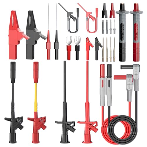 Goupchn 28PCS Multimeter Test Leads Kit for Electrical Testing - style: 28PCS