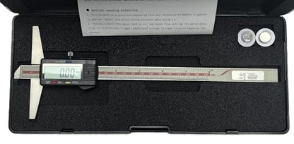 Depth Gauge Vernier Caliper,0-6"/150mm,0-8"/200mm,0-12"/300mm (Digital 0-200mm) - size: digital 0-200mm