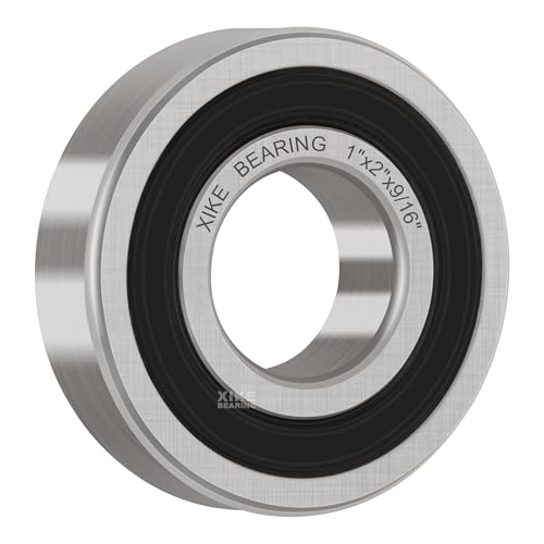 XIKE 4 Pcs Bearings 1"x2"x9/16, Compatible with 1641-2RS. - size: 1641-2RS Size 1"x2"x9/16"