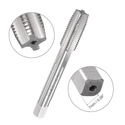 M12x1.5mm Metric Tap and Die Set,Machine Thread Screw Tap with Round Threading Die,Tap & Die Kit for Nut Screw Bolt Thread Repair - size: M12x1.5mm