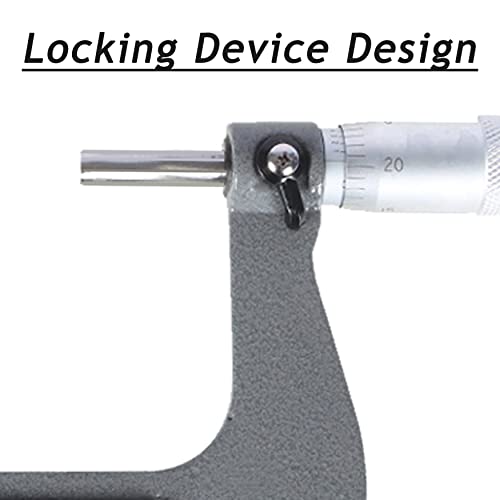 WFLNHB 3-4" Accuracy Outside Micrometer 0.0001" Carbide Tipped for Accuracy Measurement Work