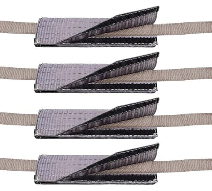 Mytee Products Yellow Polyester Web Sling Wear Pad for Rigging and Lifting Slings Protection - size: 4 - Pack, style: Cordura Flat Sleeve (4" x 12")