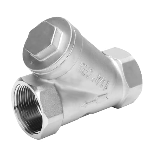1-1/4 Inch Wye Strainer 100 Mesh Screen Filter Valve - 800 WOG SUS316 CF8M - size: 1-1/4 Inch