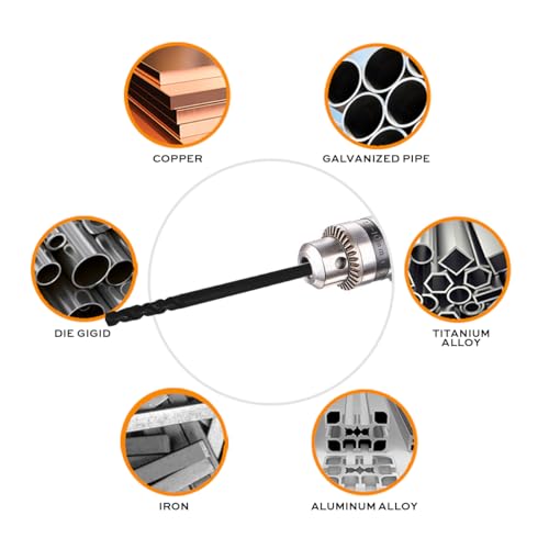 1/2 Inch x 12 Inch Long Cobalt Drill Bit (Industrial Grade M35 Cobalt) Extra Long Aircraft Black Oxide Extension Bit - Perfect for Drilling into Sheet Metal, Stainless, Aluminum, Wood, & Copper - size: 1/2" x 12"