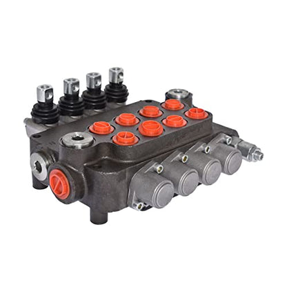 4 Spool 21 GPM 3600 PSI SAE Hydraulic Directional Control Valve