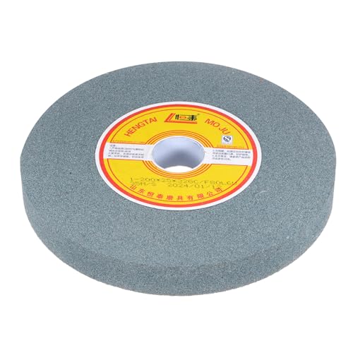 uxcell 8-Inch Bench Grinding Wheels Green Silicon Carbide GC 80 Grits Surface Grinder Ceramic Tools - size: 8 x 0.98"