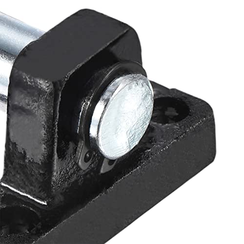 PATIKIL 50x50x32mm Air Cylinder Pneumatic Rod Pivot Clevis Mounting Bracket Rear Mount Part, Black - size: 50 x 50 x 32mm