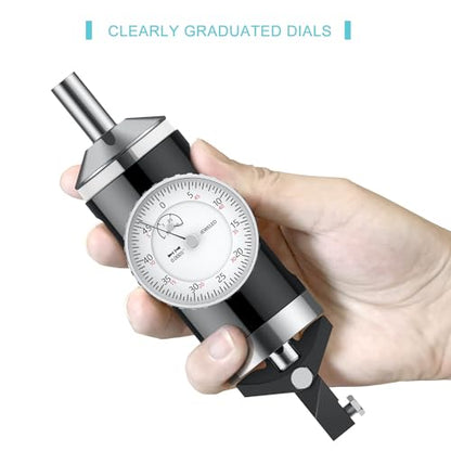 HDLNKAK Coaxial Centering Indicator 0-0.15'', 0.0005'' Resolution with Case
