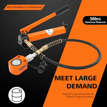BSY-10+CP-180 Kit Hydraulic Hand Pump for Heavy Lifting