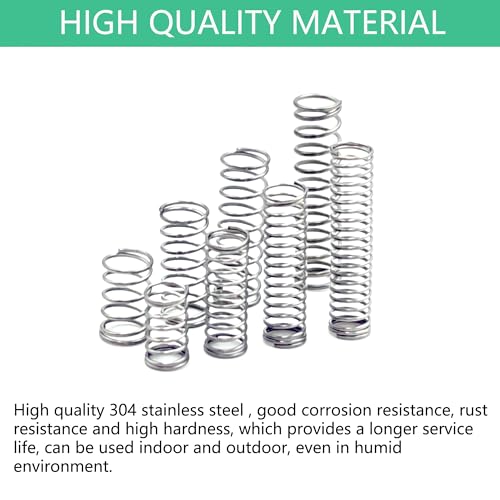 450Pcs 24 Different Sizes Compression Springs Assortment Kit,Mini Spring