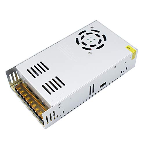 inShareplus 12V 450W LED Power Supply,12 Volt DC Switching Power Supply, 37.5A, 100-240V AC to DC 12 Volt LED Driver, Converter, Transformer for LED Strip Light, Computer Project - style: 12V 450W