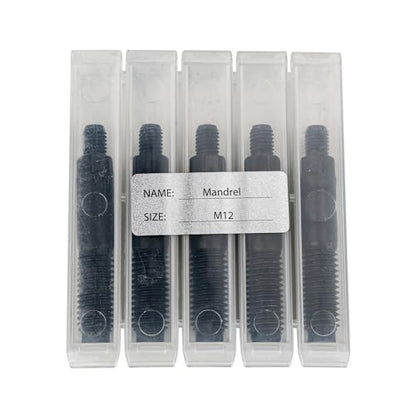 M12 Mandrel 5pcs Replacement Rod for HPS6312 Air Hydraulic Rivet Nut Tool - style: M12 Pack5