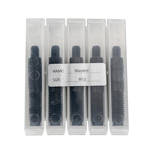 M12 Mandrel 5pcs Replacement Rod for HPS6312 Air Hydraulic Rivet Nut Tool - style: M12 Pack5