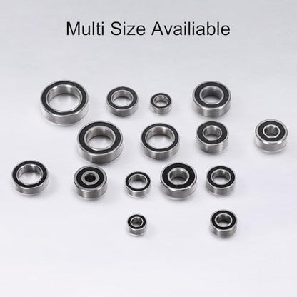 uxcell 6804-2RS Hybrid Ceramic Deep Groove Ball Bearings 20x32x7mm Si3N4 Silicon Nitride Balls Steel Rings Double Sealed Bearing for Motors, CNC Spindles (ABEC5) - size: 6804-2RS